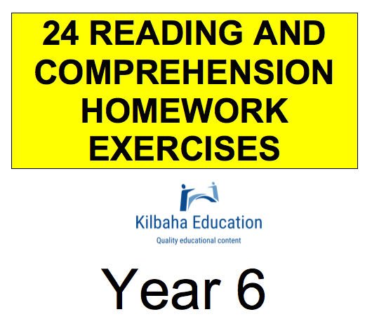 Reading - All Year 6 Exercises