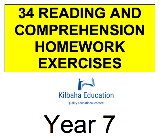 Reading - All Year 7 Exercises