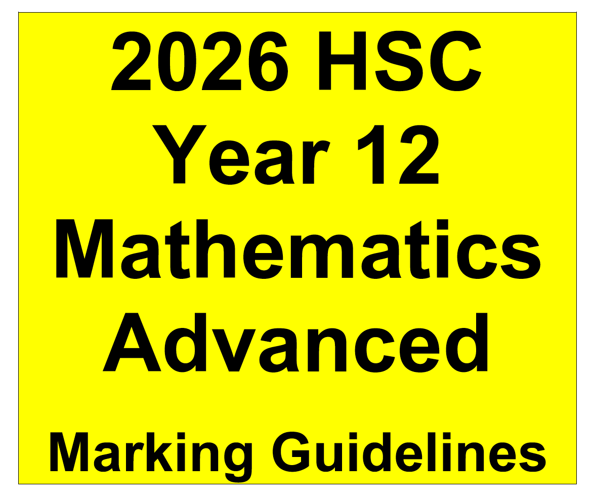 2026 NSW HSC Year 12 Mathematics Advanced - Trial Examination