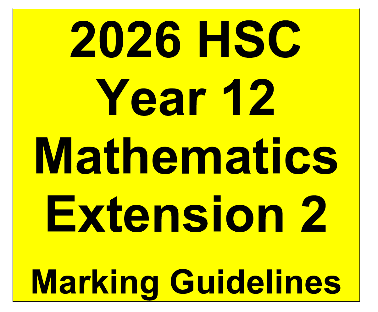 2026 NSW HSC Year 12 Mathematics Extension 2 - Trial Examination