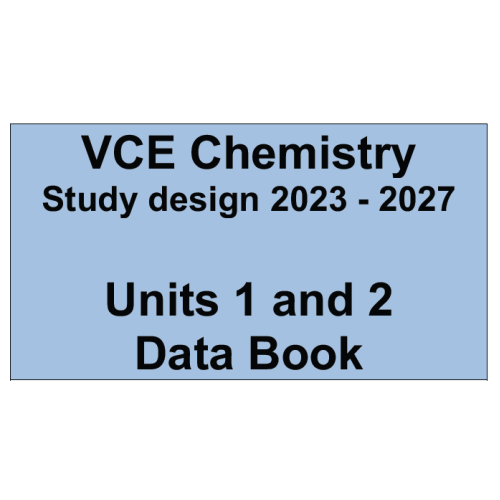 VCE Chemistry Unit 1 Exam