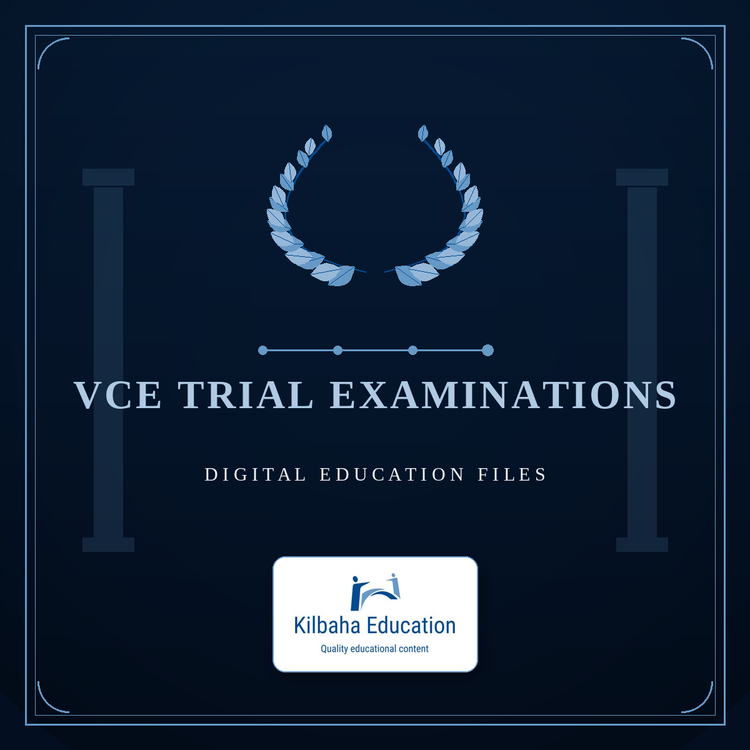 2026 VCE Trial Examinations