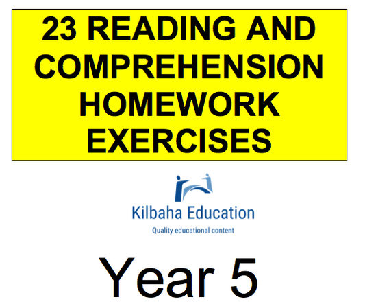 Reading - All Year 5 Exercises