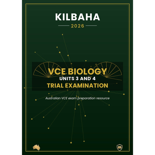 2026 Kilbaha VCE Biology Units 3 and 4 Trial Examination