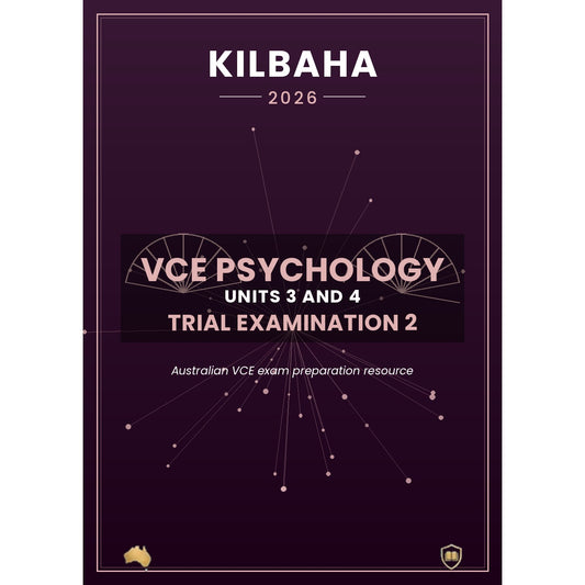 2026 Kilbaha VCE Psychology Units 3 and 4 Trial Examination 2