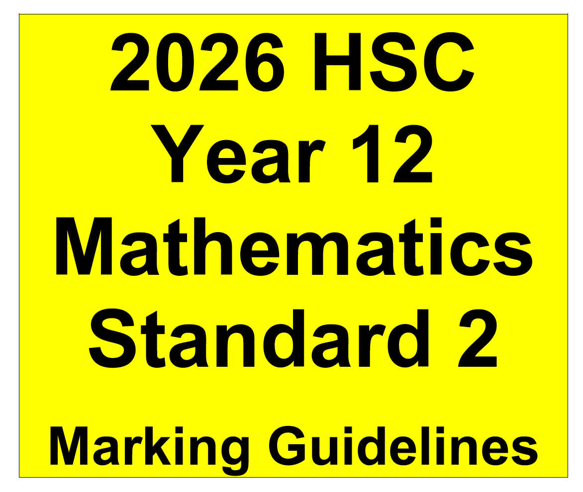 2026 NSW HSC Year 12 Mathematics Standard 2 - Trial Examination