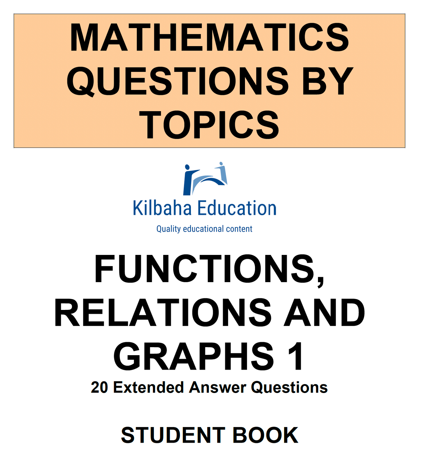 MQBT6 - Functions and Relations 1 - 20 Extended Answer Questions