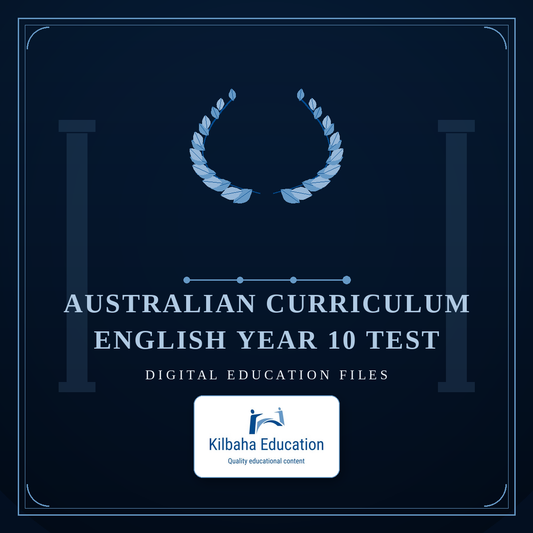 Australian Curriculum English Year 10
