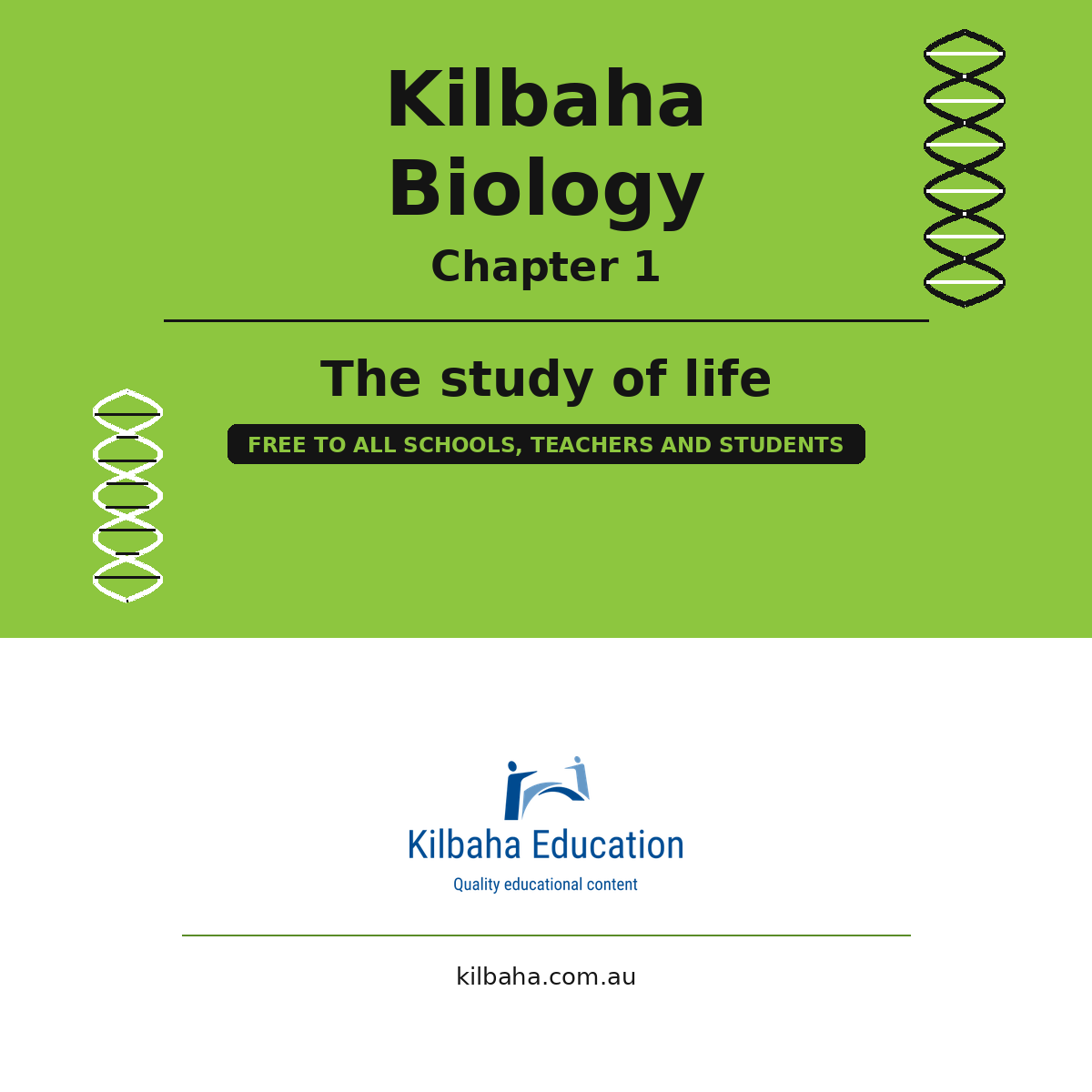 Biology Chapter 1 - The Study of Life